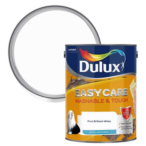 dulux easycare pure brilliant white